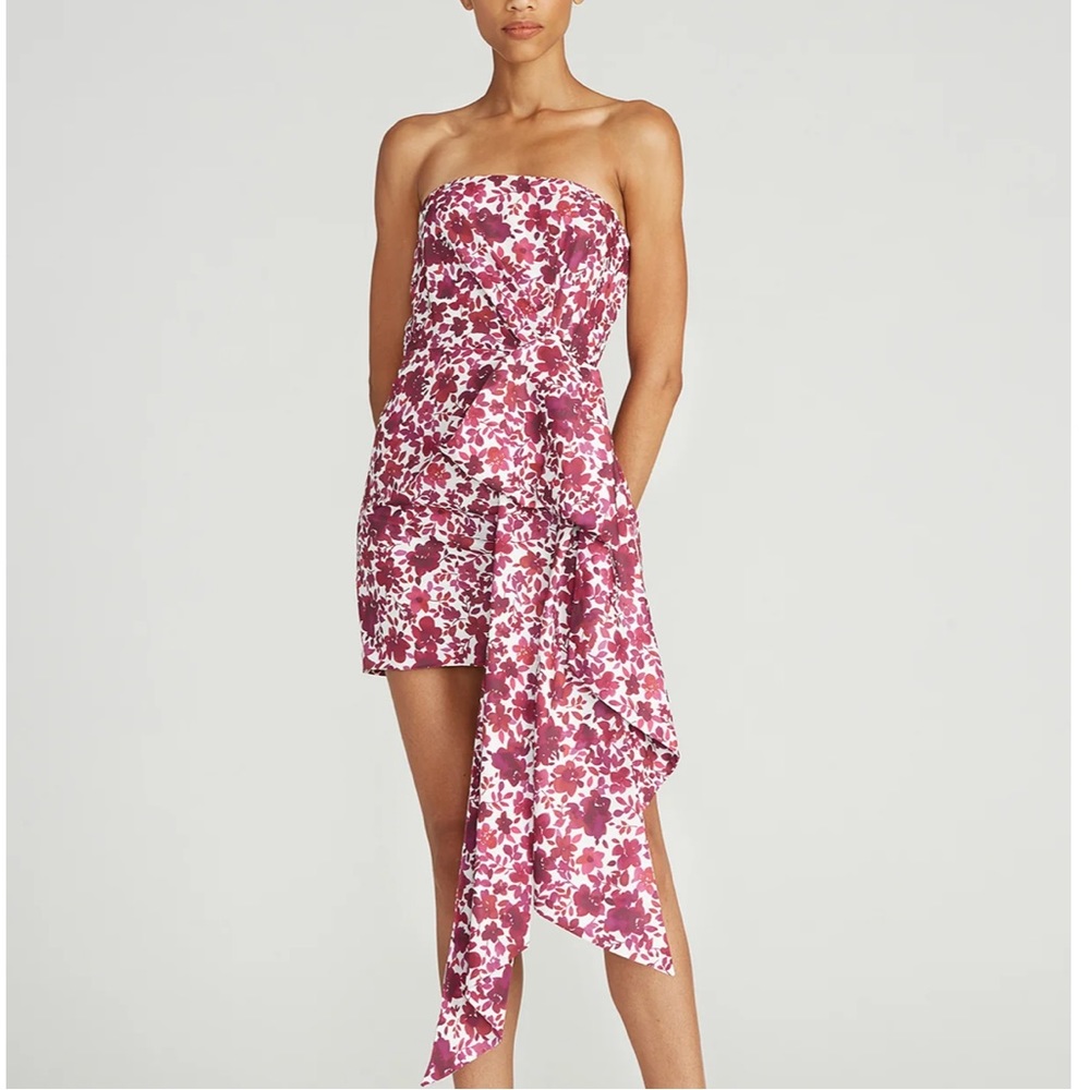 AMUR LEITH STRAPLESS DRESS